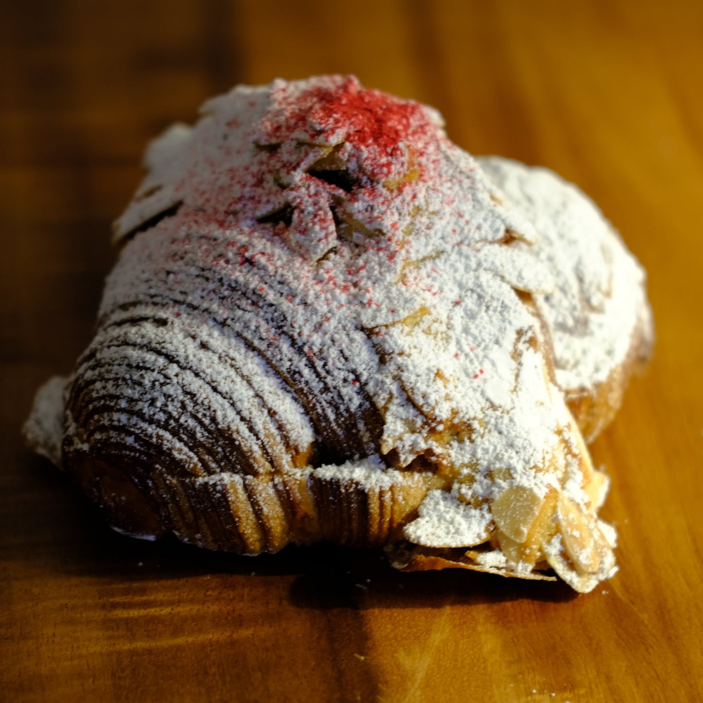 Fresh Raspberry Almond Croissant
