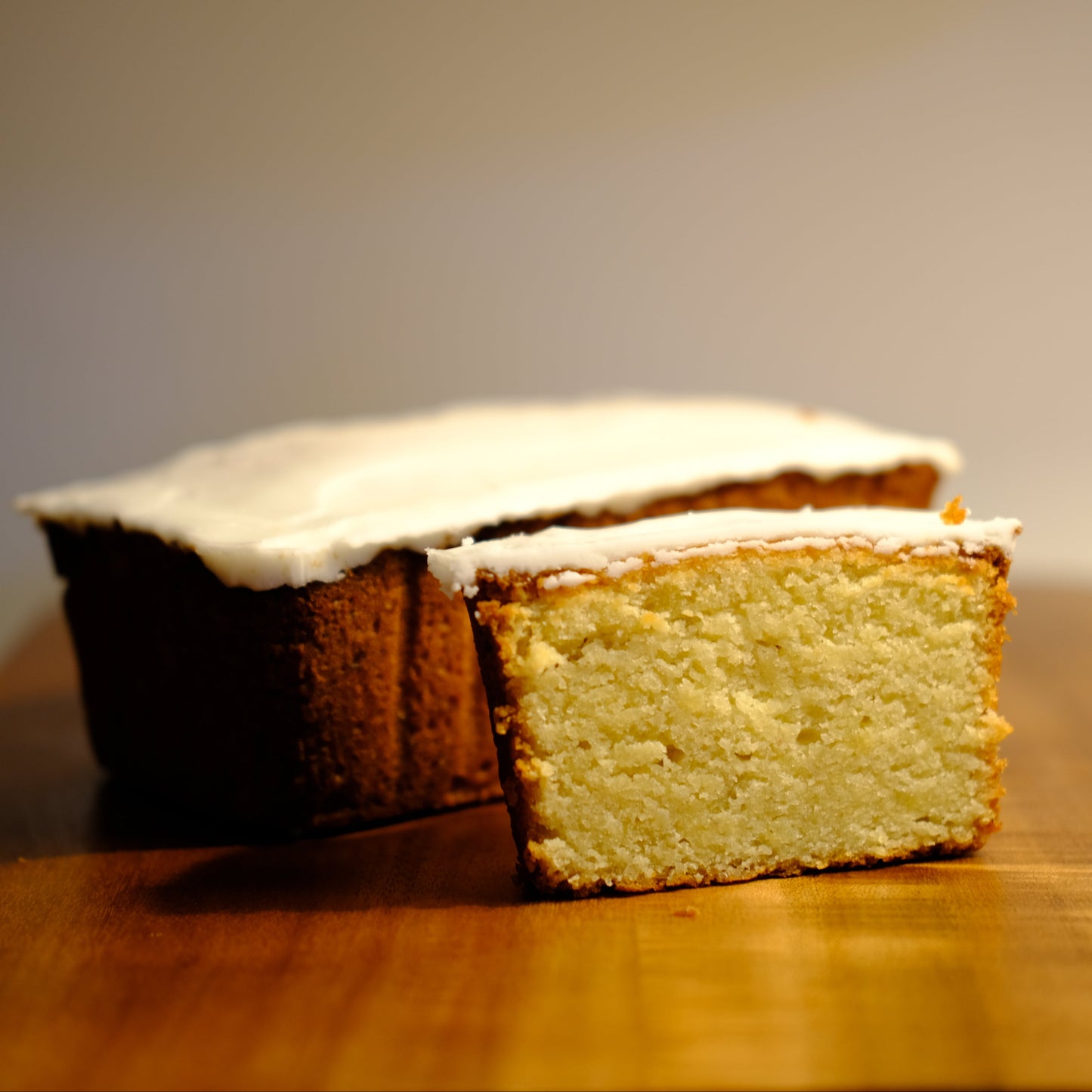 Flourless Lemon Almond Cake (Slice)