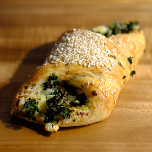 Kale Ricotta Feta Croissant
