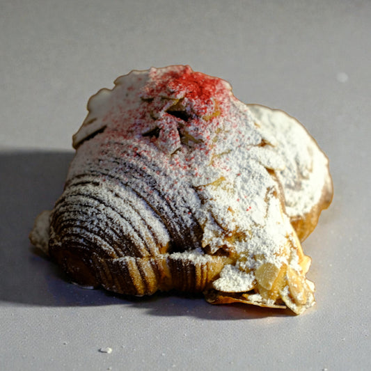 Fresh Raspberry Almond Croissant