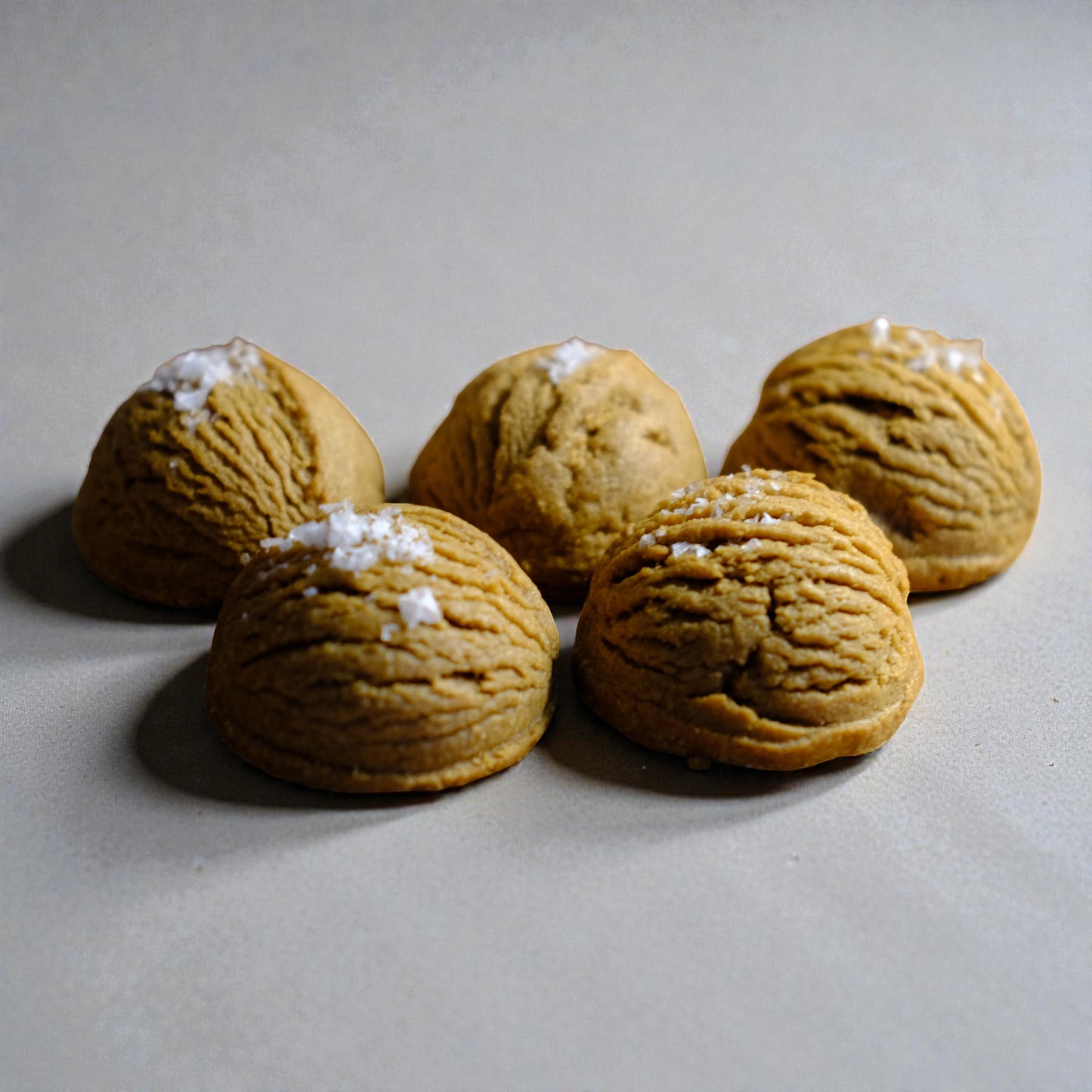 Flourless Peanut Butter Fleur de Sel Cookie