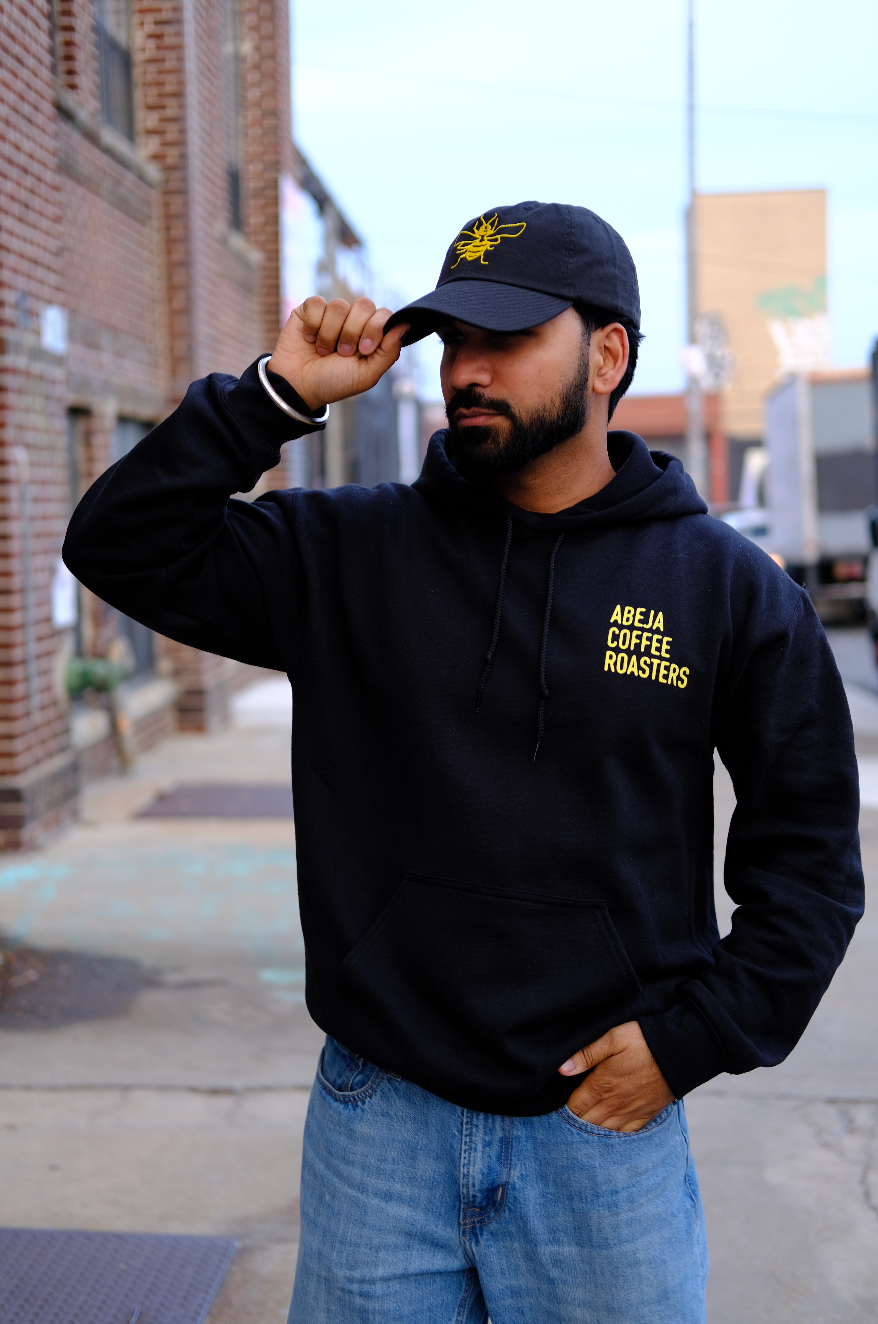 Abeja Hat - Bee Logo, Black